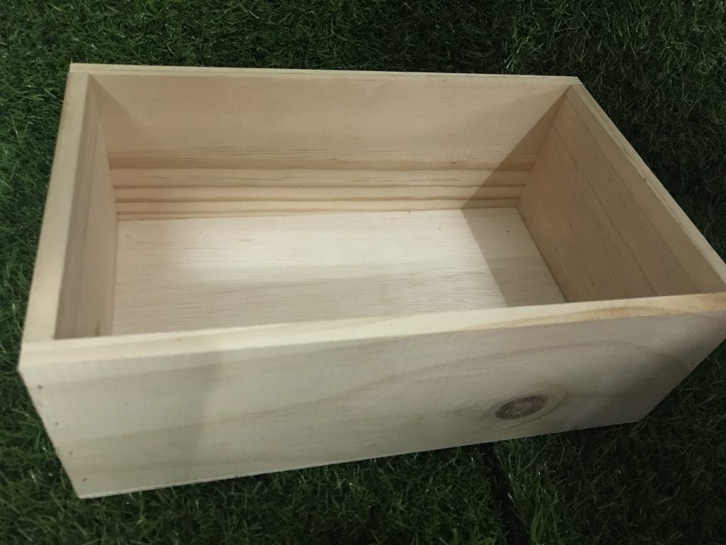 Wooden Storage Box ( Pine Wood ) 170mm* 270mm | DE WOODPANEL RESOURCES