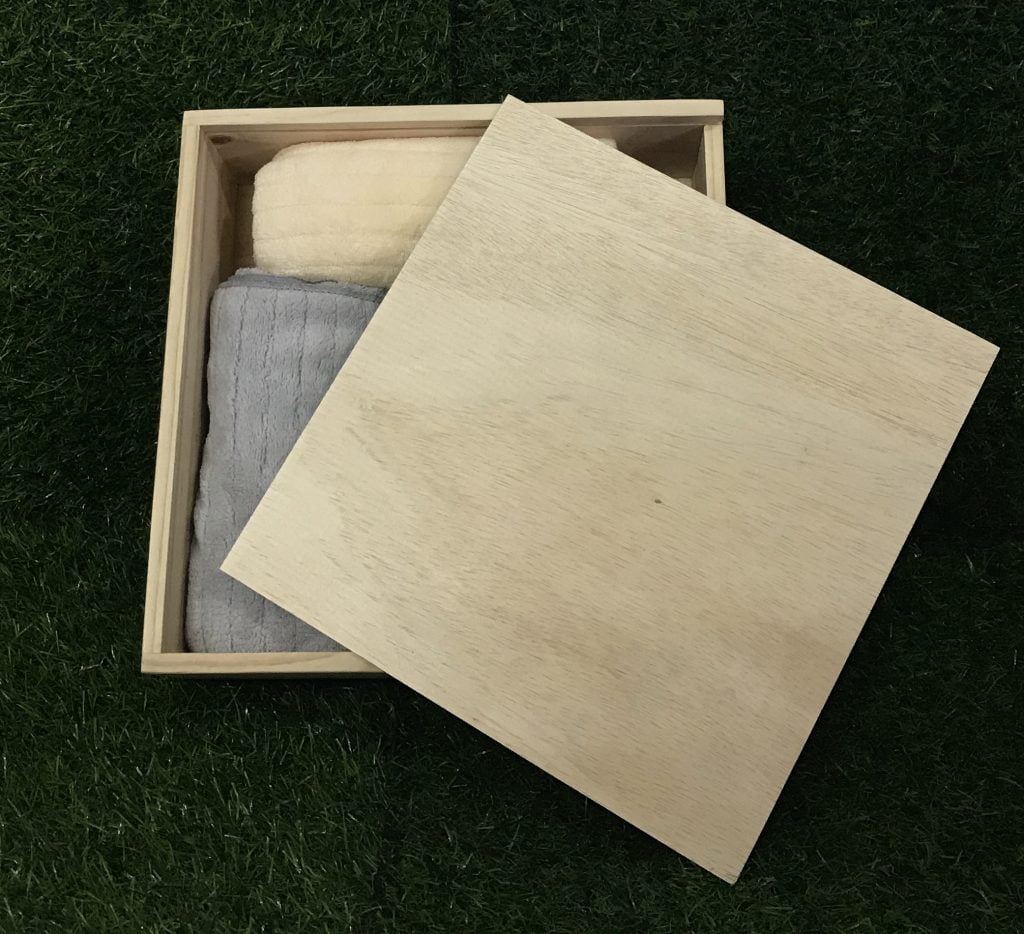Wooden Storage Box with plywood lid (Pine Wood) & Custom Available | DE ...
